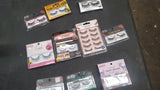 Lot of Assorted Ardell and Kiss Eyelashes 109pairs/packs