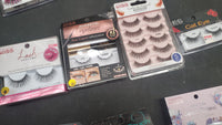 Lot of Assorted Ardell and Kiss Eyelashes 109pairs/packs