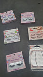 Lot of Assorted Kiss Eyelashes 130pairs/packs