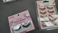 Lot of Assorted Kiss Eyelashes 130pairs/packs