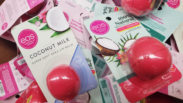 Lot of EOS Coconut Milk Lip Balm 140pcs