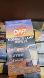 Lot of OFF Mosquito Lamp Refills 19packs (Some Distressed Packaging)