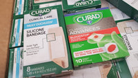 Lot of Curad Bandages 86packs