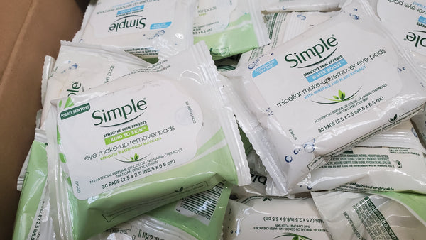 Lot of Simple Makeup Remover Pads 139packs