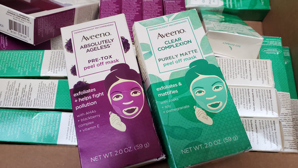 Lot of Aveeno Absolutely Ageless Peel off Masks 31pcs