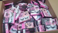 Lot of Kiss Trick or Pink Eyelashes 169pcs