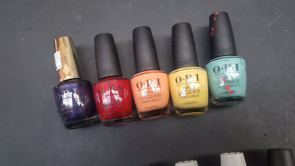 Lot of Assorted O.P.I Nail Polish 150pcs