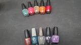 Lot of Assorted O.P.I Nail Polish 168pcs