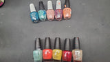 Lot of Assorted O.P.I Nail Polish 150pcs