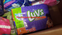 Lot Of Assorted Diapers 12Packs