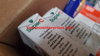 Lot Of Vicks Super C 37Pcs (See Images For Dates)