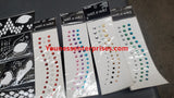 Lot Of Wet N Wild Face Stencils And Gems 509Packs