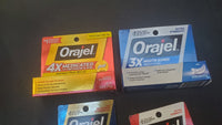 Lot of Orajel Oral Pain Relief 80pcs (See Images For Dates)