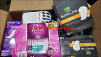 Shopify Auction Lot Of Assorted Pads And Leak Protection 21Packs-748678-495966
