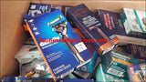 Shopify Auction Lot Of Assorted Razors And Refill Cartridges 73Pcs/packs (Distressed