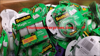 Shopify Auction Lot Of Assorted Scotch Tapes 220Packs/Pcs-1481802-1143697