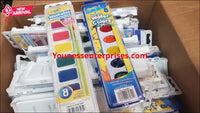 Shopify Auction Lot Of Crayola And Liqui-Mark Washable Water Colors 120Pcs-771907-515308