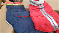 Shopify Auction Lot Of Fleece And Quilted Pet Jackets 20Pcs-1343092-1020102