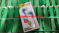 Lot Of Assorted Kids Crayola Wired Earphones 64Pcs