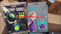 Shopify Auction Lot Of Resistance Trainers Mini Pilates Balls And Posture Correctors